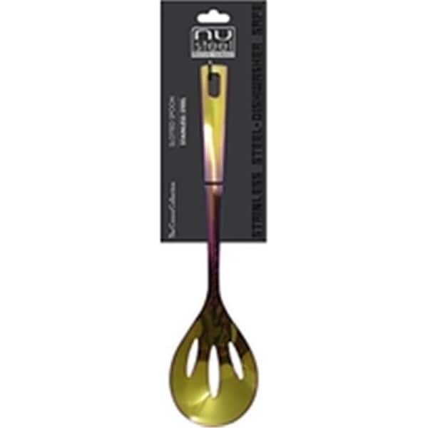 Nu Steel NuSteel TG-RBWCWN-SLTSPN 1.8 mm Rainbow Crown Slotted Spoon TG-RBWCWN-SLTSPN - main
